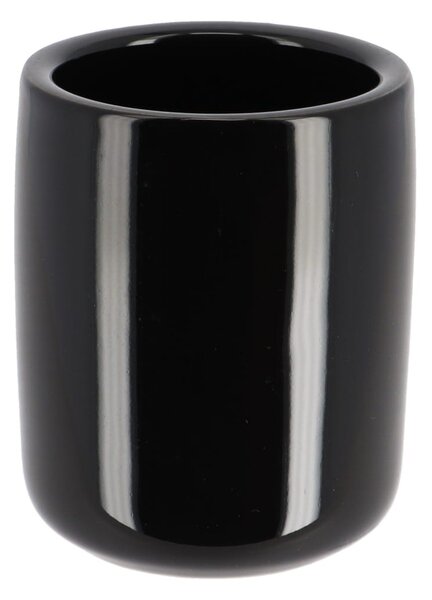 Koupelnový pohár Olivon, černá, 350 ml