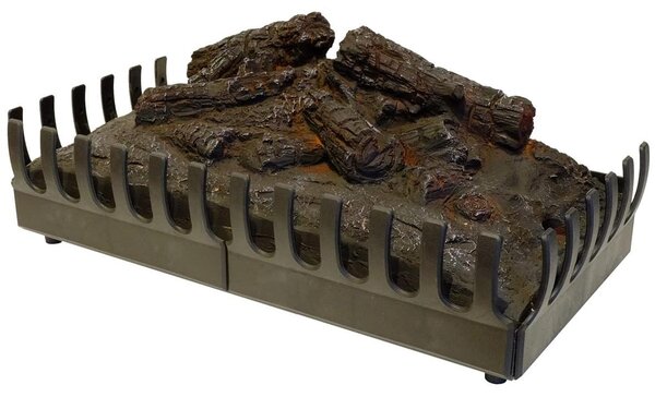 Elektrický krb - Hořící dřevěné polena - 45 W - Dekorativní efekt - Bez kouře a zápachu - Pro stávající krby