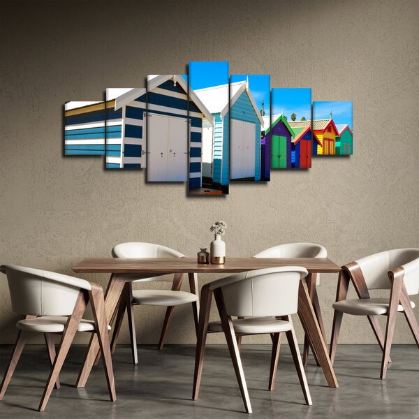 Obraz - Pláž Brighton, Melbourne, Austrálie (210x100 cm)