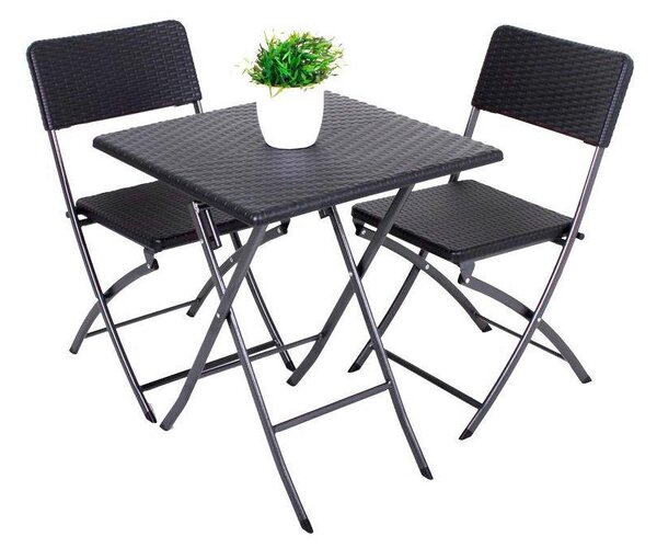 SADA NA BALKON 3dílné, Gardenson - Online Only zahradní nábytek, Online Only