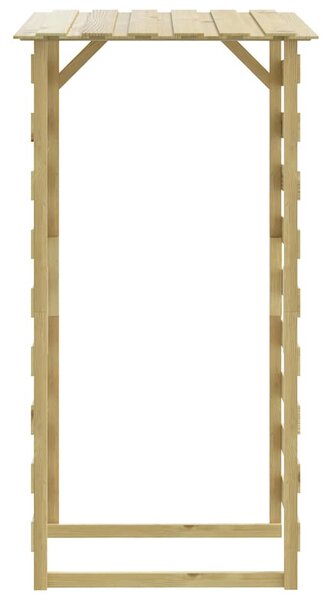 Pergoly se střechou 2 ks 100x90x200 cm impregnovaná borovice 3096648