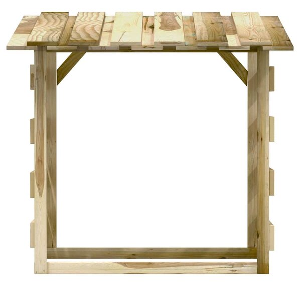 Pergoly se střechou 2 ks 100x90x100 cm impregnovaná borovice 3096644