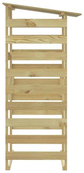 Pergoly se střechou 2 ks 100x90x200 cm impregnovaná borovice 3096648