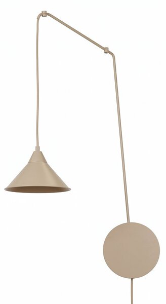 Závěsné svítidlo ABRAMO 1 – moka, 1× E27, šířka 29 cm