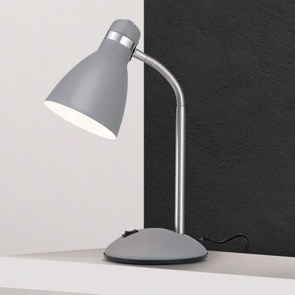 Orion LA4-1187-Grau Stolní lampa SCHOOL ŠEDÁ