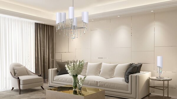 Lampa stolní S-GSA-01, Varianta Stříbrná