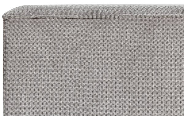 Postel Tkanina LINARDS 160 x 200 cm Šedá