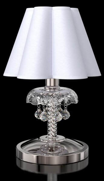 Stolní lampa S-FLO-01S, Varianta Stříbrná