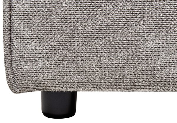 Postel Tkanina LINARDS 160 x 200 cm Šedá
