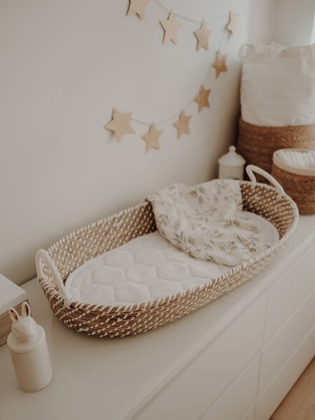 Ahojbaby Přebalovací košík pro miminko Smart Basket natural