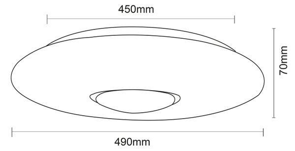 GLOBO SULLY 41367-40 Stropní svítidlo