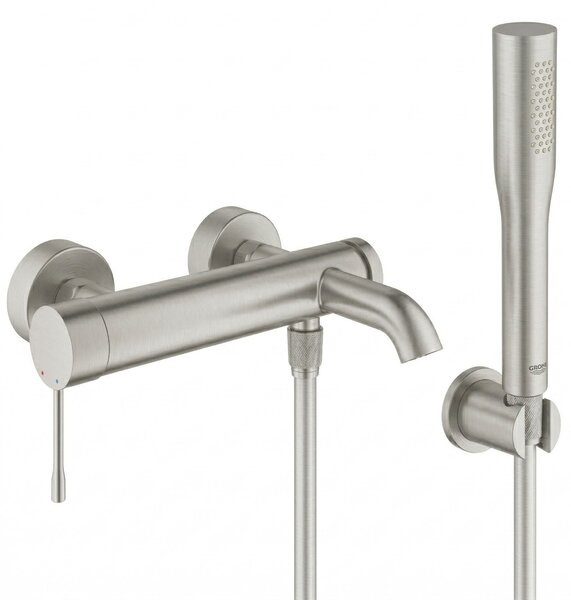 Sada vanová baterie Grohe Essence 33624DC1, sprchová hlavice Grohe Euphoria 27400DC0, 27074DC0, 28362DC1