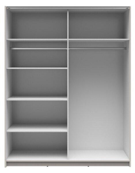 TETRIX šatní skříň SZF/153/2M, kašmír