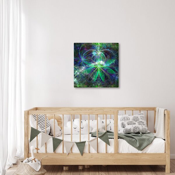 Obraz - Abstraktní geometrické tvary (30x30 cm)