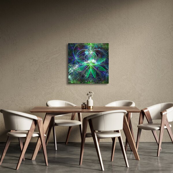 Obraz - Abstraktní geometrické tvary (30x30 cm)