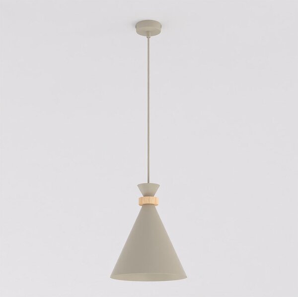Závěsné svítidlo ZERO 1 – moka, 1× E27, šířka 23 cm