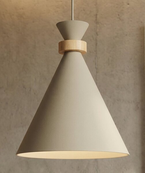 Závěsné svítidlo ZERO 1 – moka, 1× E27, šířka 23 cm