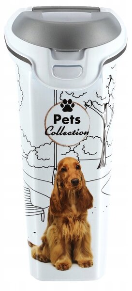 CURVER Kontejner a úložný box na granule pro psy, 23l/10kg DOG
