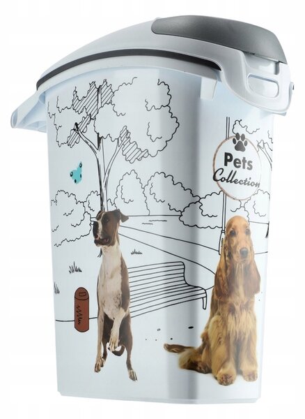 CURVER Kontejner a úložný box na granule pro psy, 23l/10kg DOG