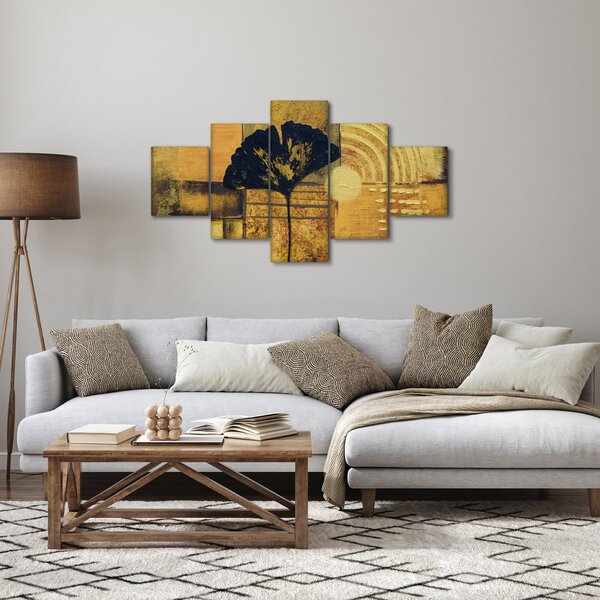 Obraz - List ginkgo (125x70 cm)