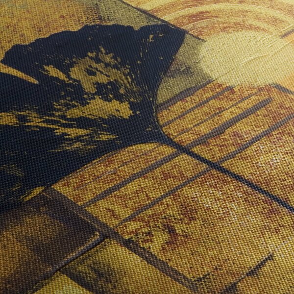 Obraz - List ginkgo (30x30 cm)