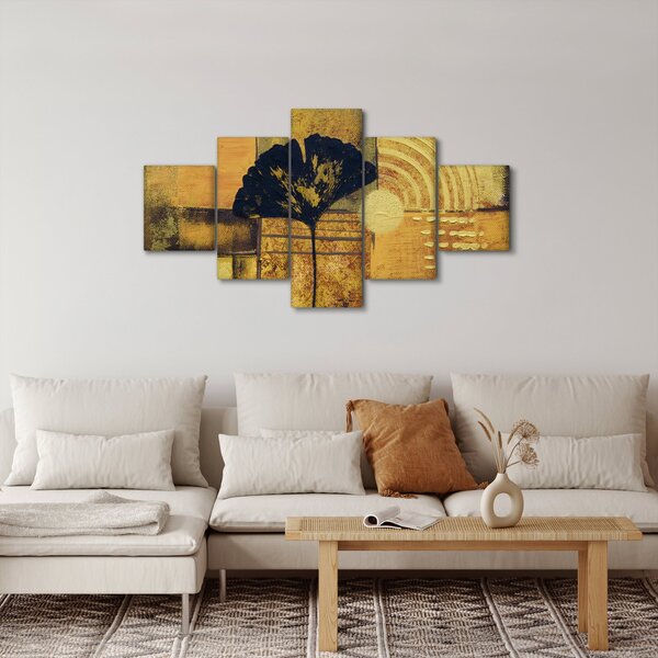 Obraz - List ginkgo (125x70 cm)