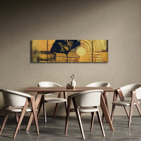 Obraz - List ginkgo (170x50 cm)