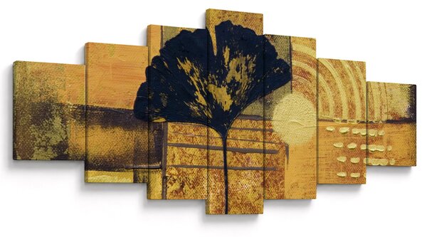 Obraz - List ginkgo (210x100 cm)