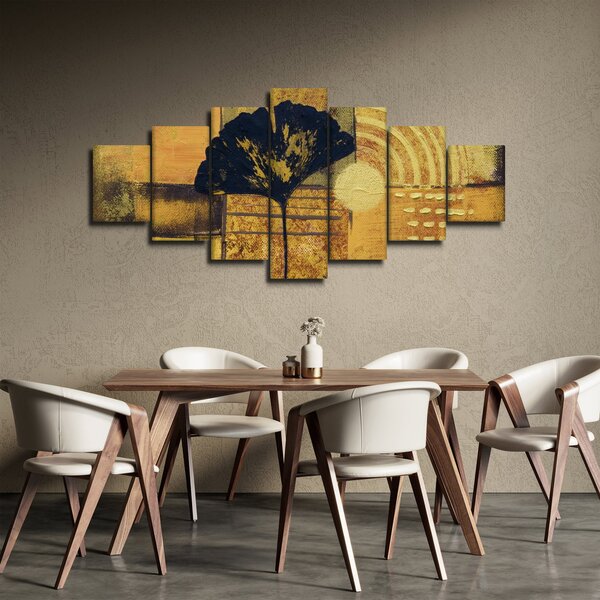 Obraz - List ginkgo (210x100 cm)