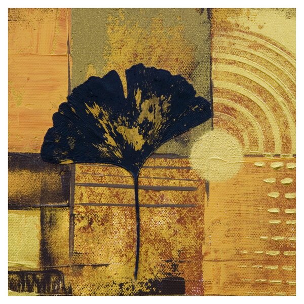 Obraz - List ginkgo (30x30 cm)