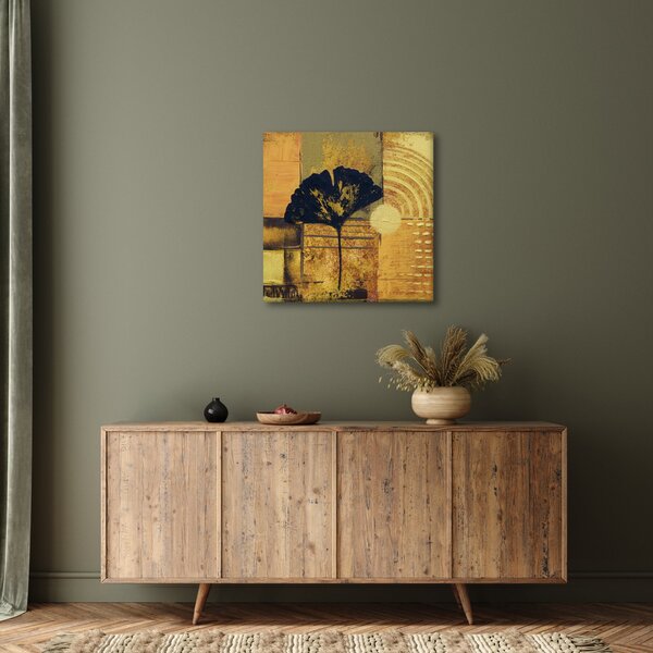 Obraz - List ginkgo (30x30 cm)