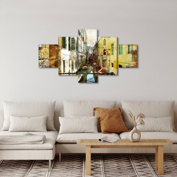 Obraz - Ulička v Benátkách (125x70 cm)
