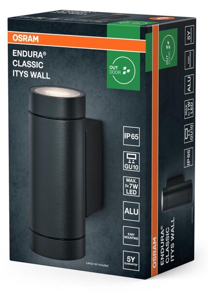 LEDVANCE venkovní nástěnné svítidlo Endura Itys GU10 IP65