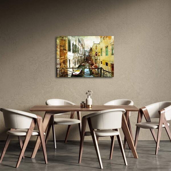 Obraz - Ulička v Benátkách (70x50 cm)