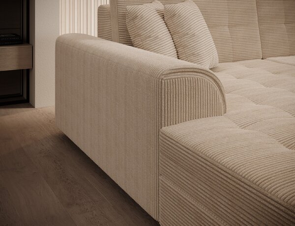 Sedací souprava Vento Materiál / Dekor: Inari 100, Ekokůže Soft 11, Orientace: Symetrická do "U"