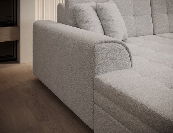 Sedací souprava Vento Materiál / Dekor: Inari 100, Ekokůže Soft 11, Orientace: Symetrická do "U"