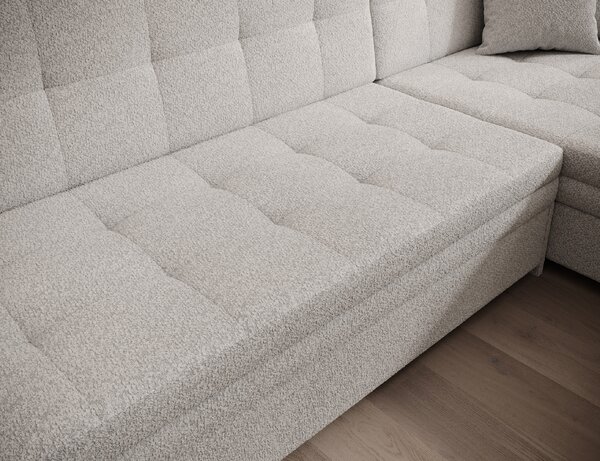 Sedací souprava Vento Materiál / Dekor: Inari 100, Ekokůže Soft 11, Orientace: Symetrická do "U"