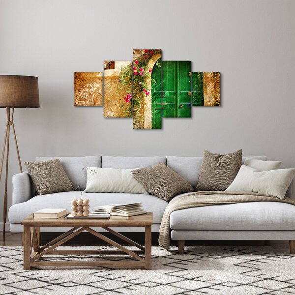 Obraz starých dveří (125x70 cm)