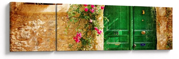 Obraz starých dveří (170x50 cm)