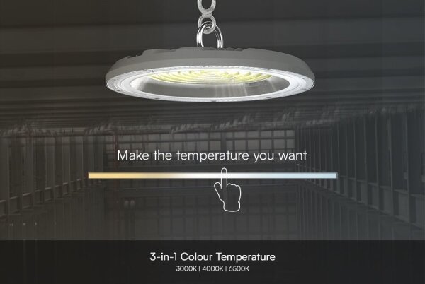 LED Průmyslové svítidlo High Bay LED/150W/230V 3000/4000/6500K IP65 pr. 27,7 cm