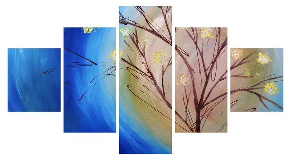 Obraz - Strom zakrývající slunce (125x70 cm)