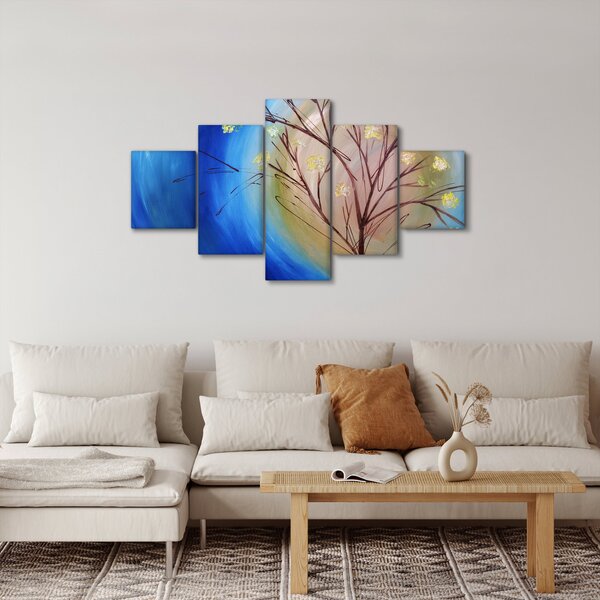 Obraz - Strom zakrývající slunce (125x70 cm)