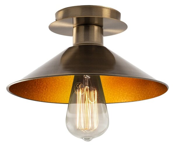 Stropní svítidlo v bronzové barvě s kovovým stínidlem ø 24 cm Berceste – Opviq lights