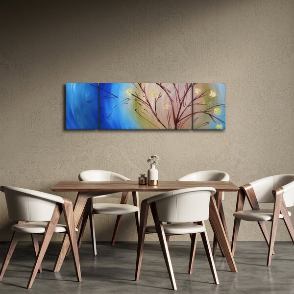 Obraz - Strom zakrývající slunce (170x50 cm)