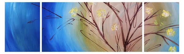 Obraz - Strom zakrývající slunce (170x50 cm)