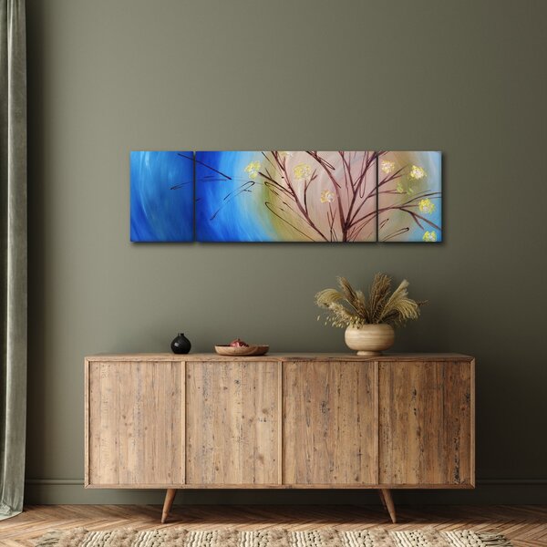 Obraz - Strom zakrývající slunce (170x50 cm)