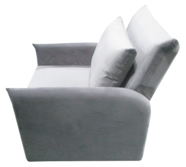 CHILLA 7 rozkládací pohovka 80 cm, šedá