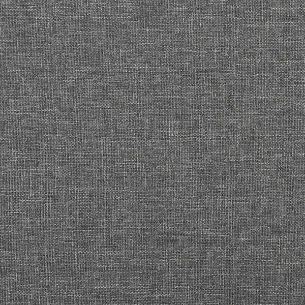 Houpací křeslo s podnožkou světle šedé textil 3097704