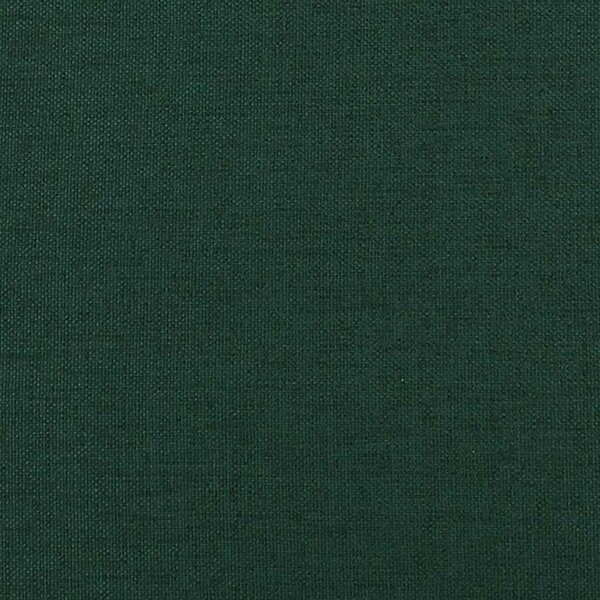 Houpací křeslo s podnožkou tmavě zelené textil 3097709