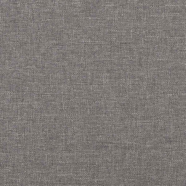 Relaxační křeslo s podnožkou světle šedé textil 3097882